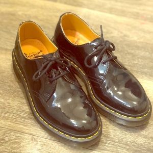 Patent Black Dr. Martens